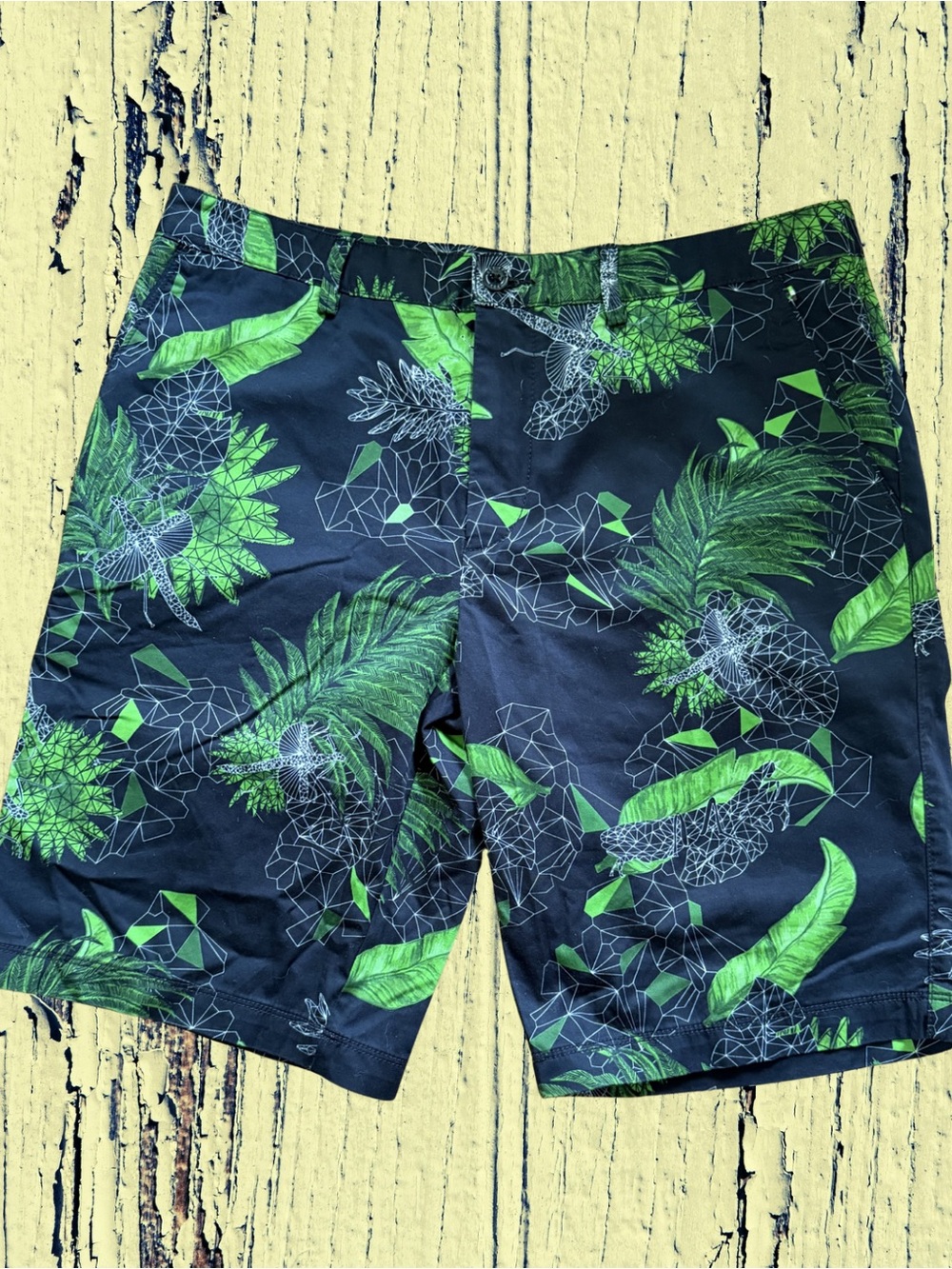 Hugo Boss Liem-2-Print-W Chino Shorts 34R